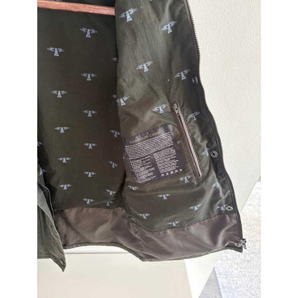 Waxed Barbour jacket women’s size 4 - Picture 2 of 5